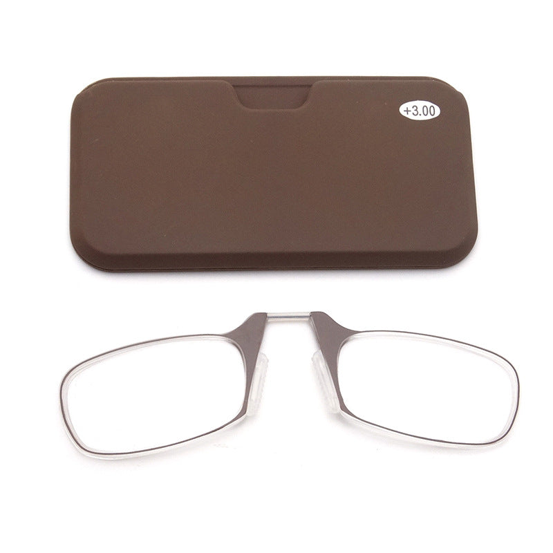 Universal Pod Case Card-type reading glasses