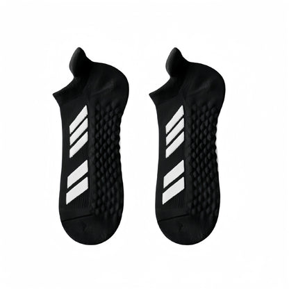 Athletic Running Ankle Socks, Low Cut Cushioned Anti-Blister Tab Sports Socks Men Women
