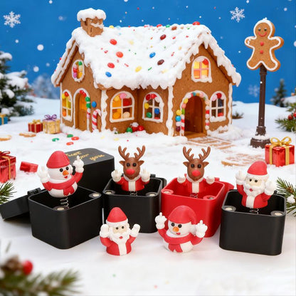 Funny Christmas Gift, 1/9/15/32pcs Creative Surprise Finger Gesture Design Gift Box, Surprise Gift for Friends & Family
