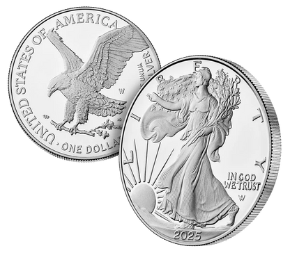 American Eagle 2016-2025 Silver Coin PCGS MS70 First Strikes