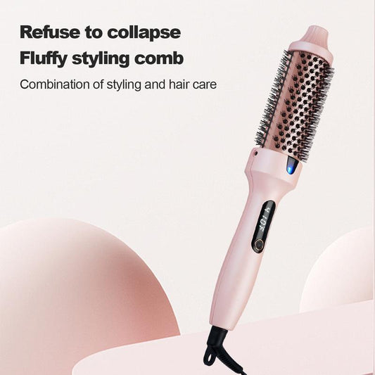 Lonic Blowout Brush with LED Display – 4 Heat Settings for Fast, Smooth Styling