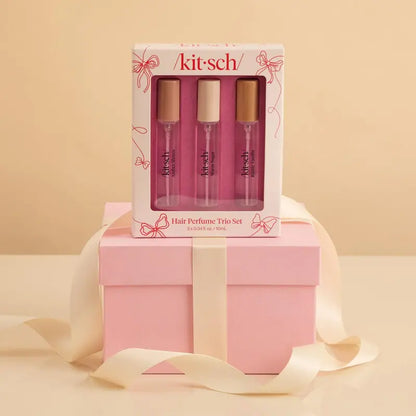 🌸Hair Perfume Trio Set – Warm Sugar, Amber Shores & Rustic Vanilla