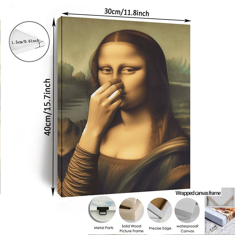 🎁🎨🧻Funny Bathroom Art Frameless- Add Some Holiday Laughs! 😂