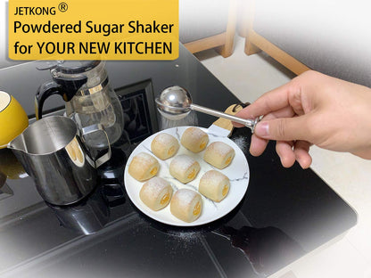 Baker's Dusting Wand for Sugar, Flour and Spices,