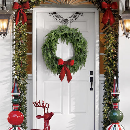 Artificial Realistic Faux Greenery Garland for  Christmas Cedar Garland,