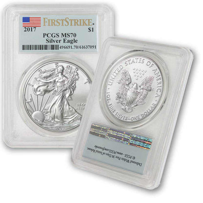 American Eagle 2016-2025 Silver Coin PCGS MS70 First Strikes