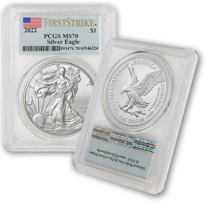 American Eagle 2016-2025 Silver Coin PCGS MS70 First Strikes