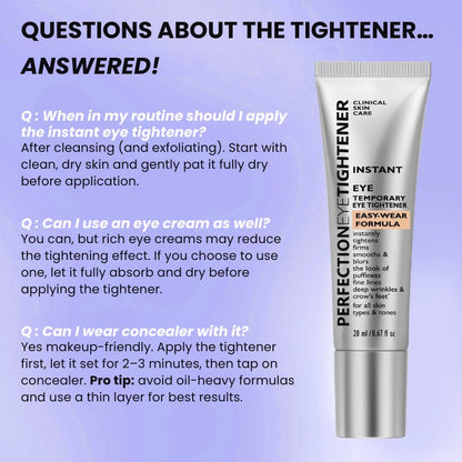 Tired of Puffy Eyes, Fine Lines & Crow’s Feet? Get Instantly Lifted, Smooth Under-Eyes in 60 Seconds – No Caking, No Tightness!