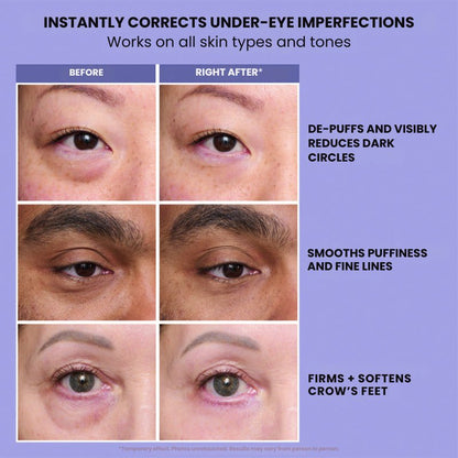 Tired of Puffy Eyes, Fine Lines & Crow’s Feet? Get Instantly Lifted, Smooth Under-Eyes in 60 Seconds – No Caking, No Tightness!
