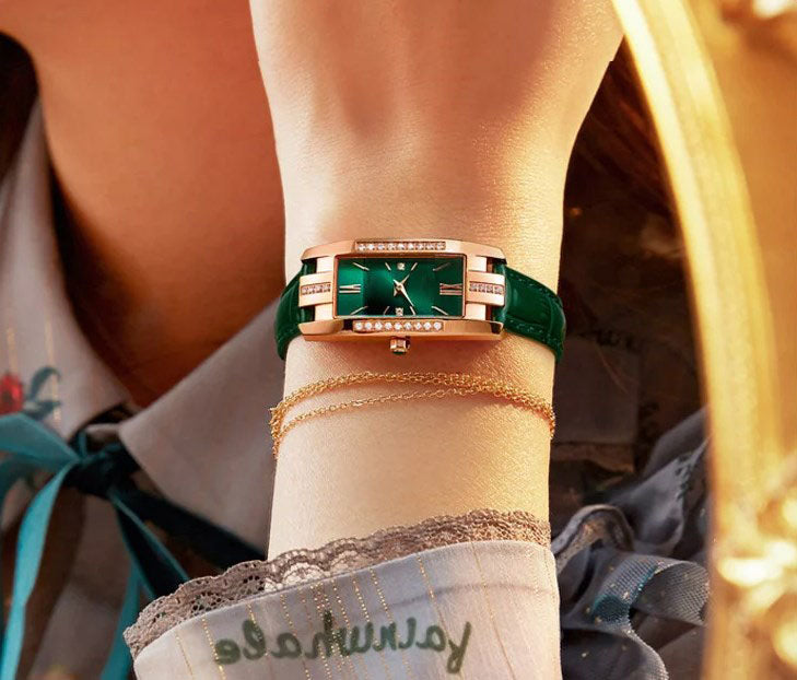 Elegant Temperament Square Ladies Quartz Watch (BUY 1 GET 1 FREE)